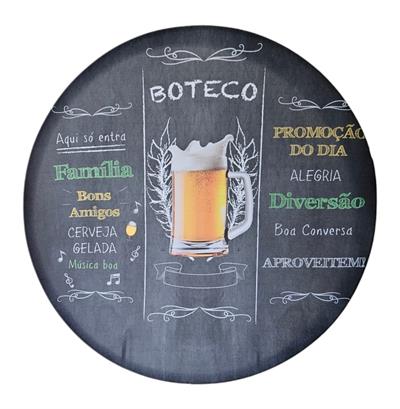 Painel Redondo Boteco - DecorFest