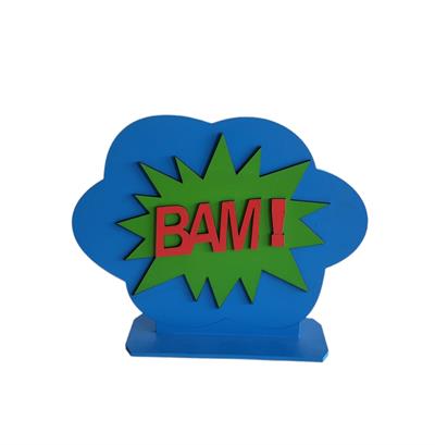 Display/ Totem de Mesa Bam! Mdf - DecorFest