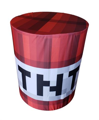 Capa de Mesa Cilindro M - Minecraft - DecorFest