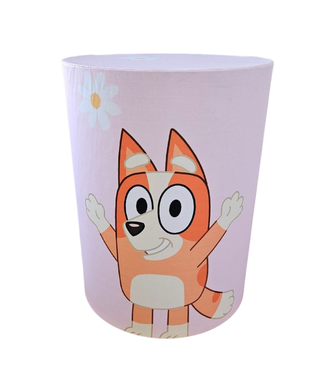 Capa Mesa Cilindro M - Bluey Rosa - DecorFest