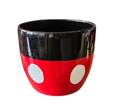 Vaso Mickey Louça - DecorFest