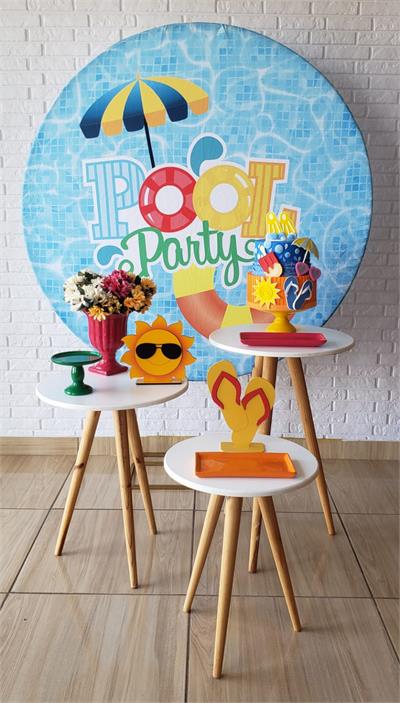 Kit Festa Facil - Pool Party - DecorFest
