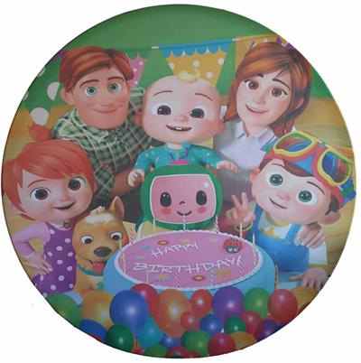 Painel Redondo Cocomelon - DecorFest
