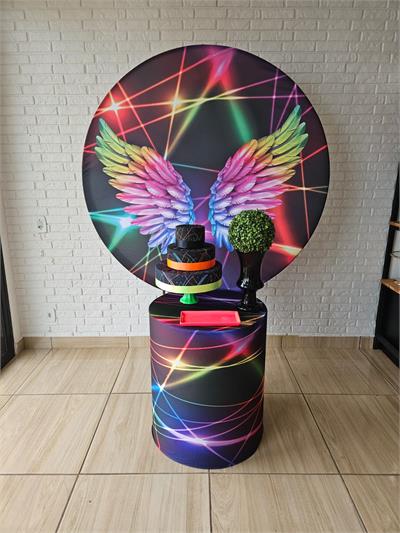 Kit Não Passou Em Branco - Neon - DecorFest
