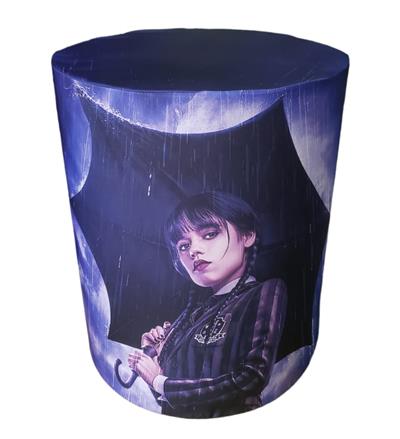 Capa de Mesa Cilindro P - Wandinha - DecorFest