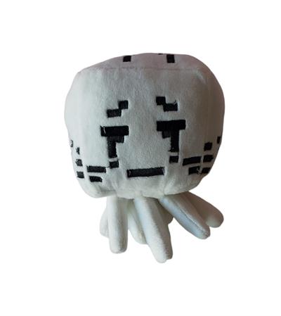 Minecraft - Ghast Pelucia (Branco) - DecorFest