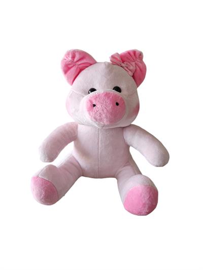 Boneco Fazendinha - Porco Rosa - DecorFest