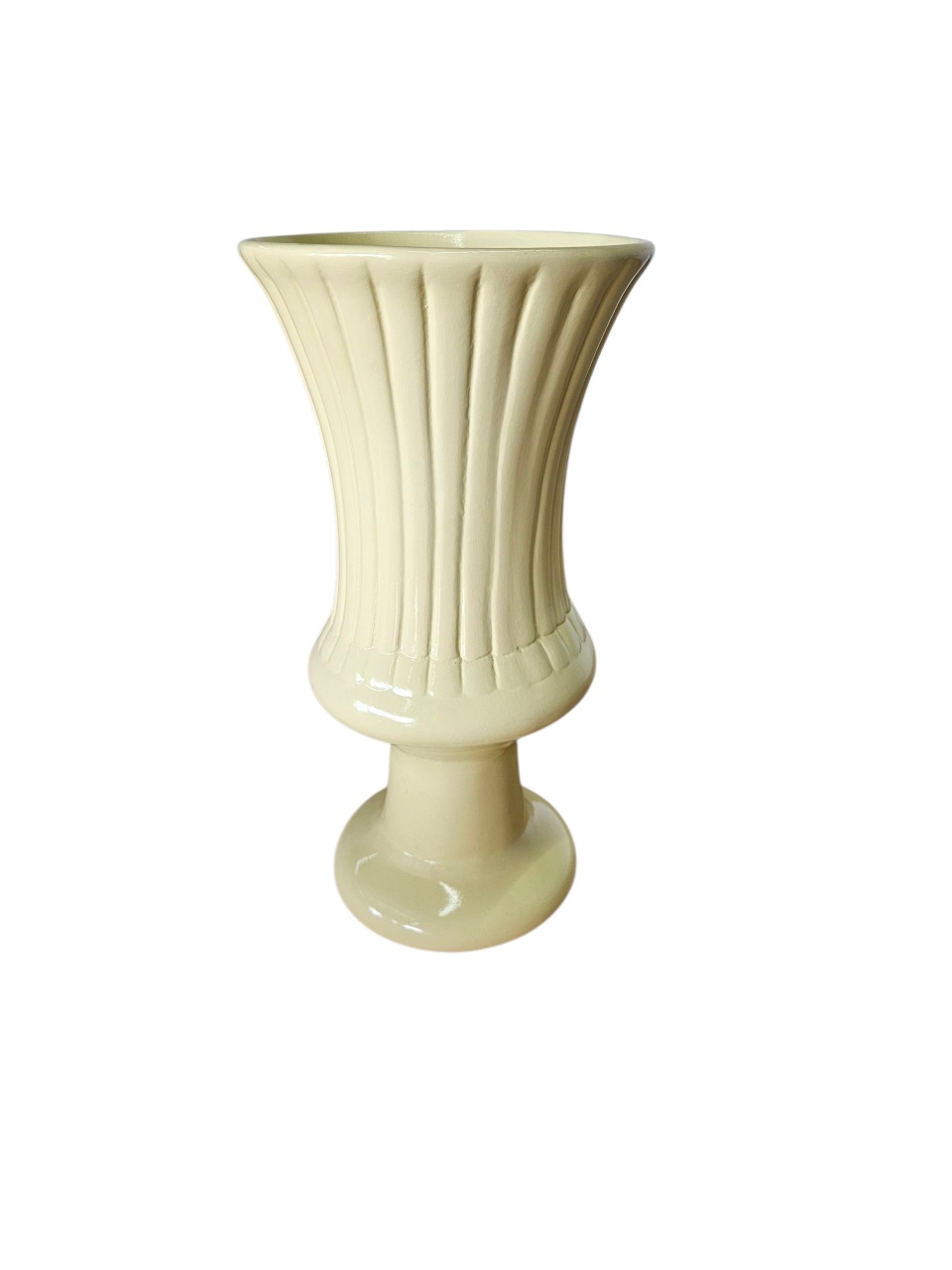 Vaso Taça Real Amarelo Candy - Louça  - DecorFest