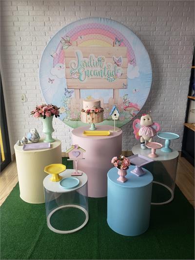 Kit Festa Facil M - Jardim Encantado - DecorFest