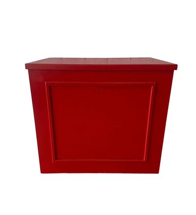 Mesa Moldura Desmontável Vermelha - DecorFest