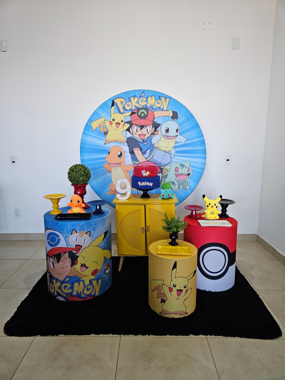 Kit Festa Facil M - Pokemon  - DecorFest