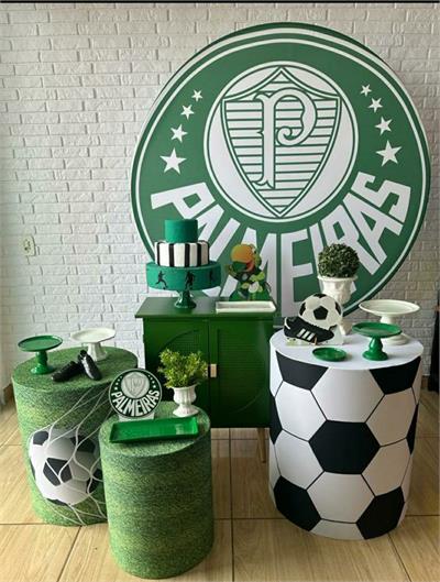 Kit Festa Fácil M - Palmeiras - DecorFest