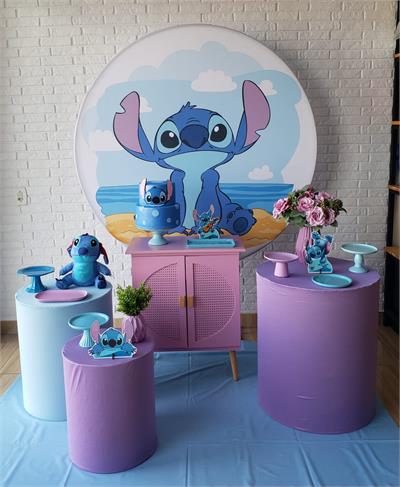 Kit Festa Facil M - Stitch - DecorFest
