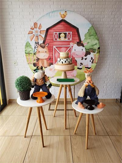 Kit Festa Fácil - Fazendinha Menino - DecorFest