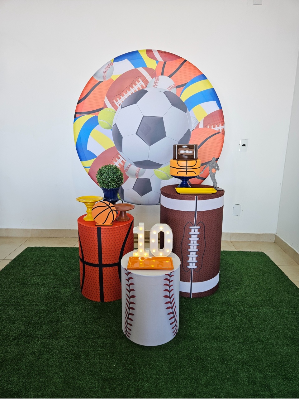 Kit Festa Facil P - Esportes - DecorFest