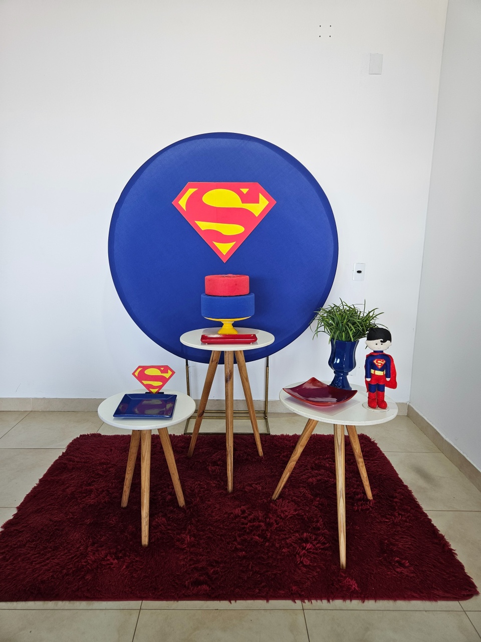Kit Festa Facil - Super Homem (Superman) - DecorFest