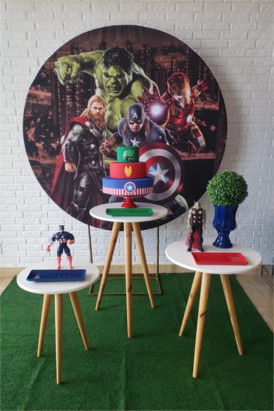 Kit Festa Facil - Vingadores - DecorFest