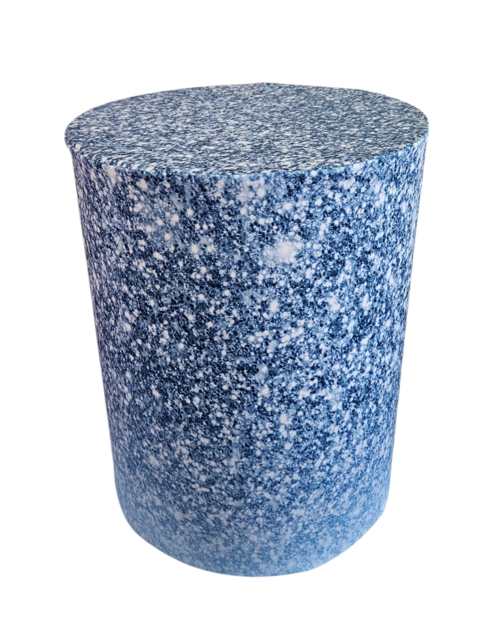 Capa de Mesa Cilindro P - Azul Glitter  - DecorFest