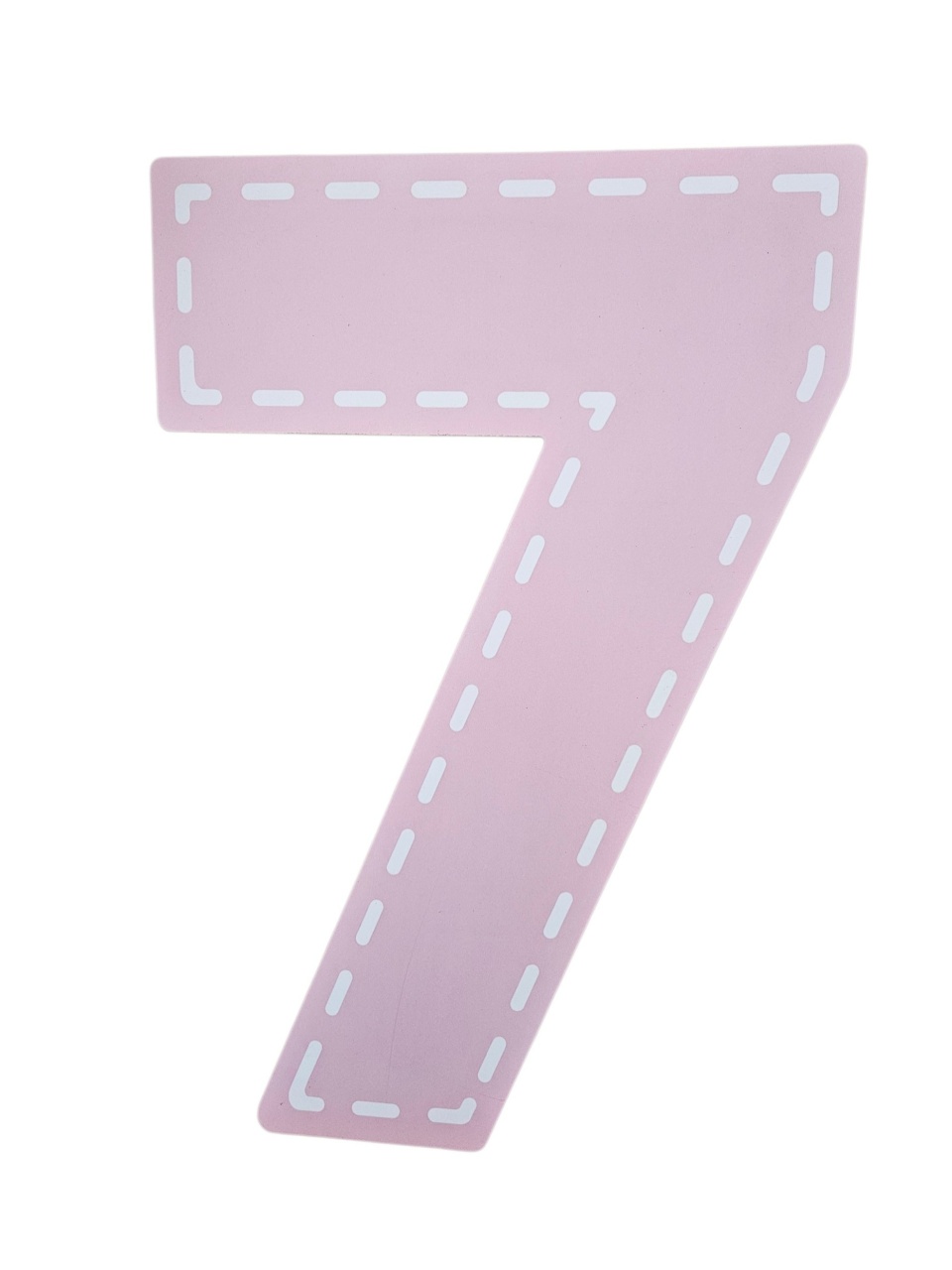Número 7 Rosa - DecorFest