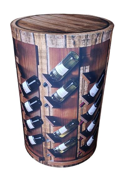 Capa de Mesa Cilindro G - Boteco - DecorFest