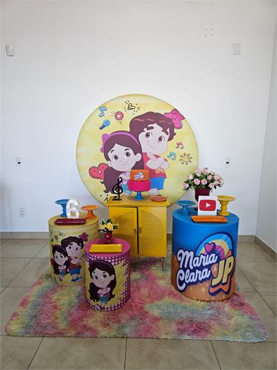 Kit Festa Facil M - Maria Clara E Jp - DecorFest