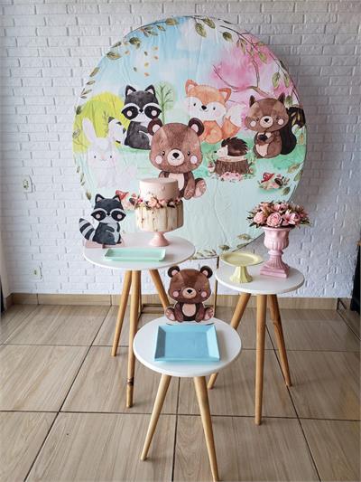 Kit Festa Facil - Bosque Menina - DecorFest