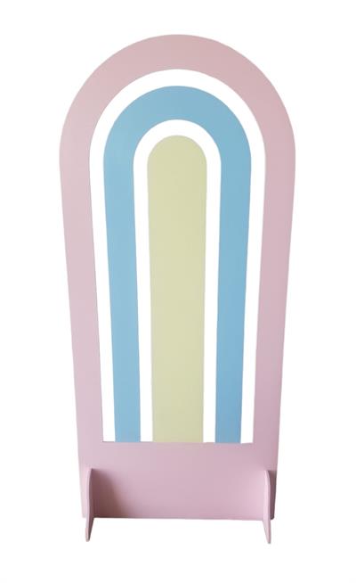 Painel Arco Iris Mdf Dupla Face - DecorFest