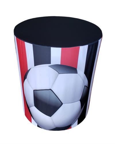 Capa de Mesa Cilindro P - São Paulo Futebol - DecorFest