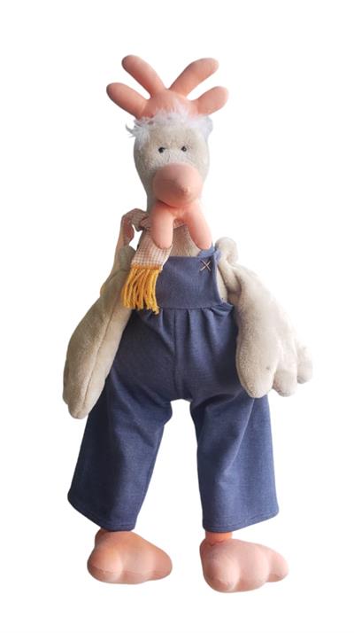 Boneco Galo Tecido - Fazendinha - DecorFest