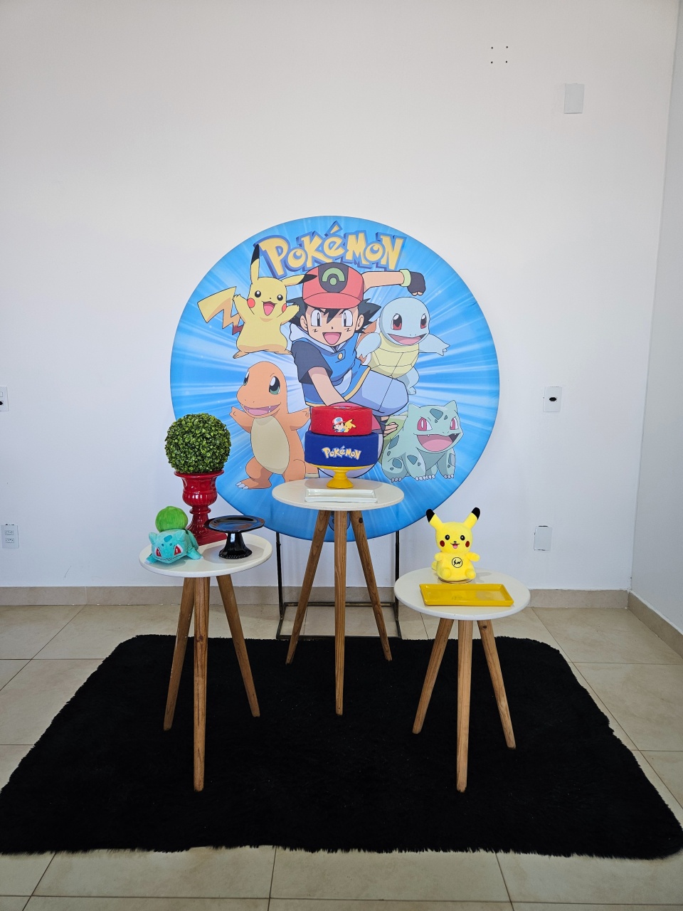 Kit Festa Facil  - Pokemon  - DecorFest