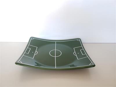 Bandeja Retangular Verde Campo de Futebol - Louça - DecorFest