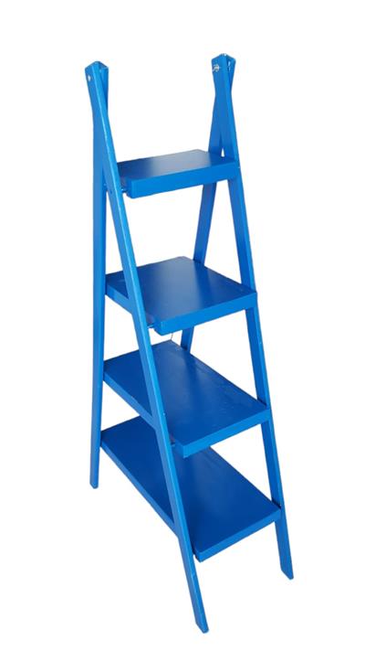 Escadinha de Chão Mdf - Azul - DecorFest