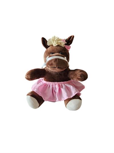 Boneco Fazendinha - Cavalo Rosa - DecorFest