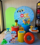 Kit Festa Facil G - Pool Party Menino - imagem 2