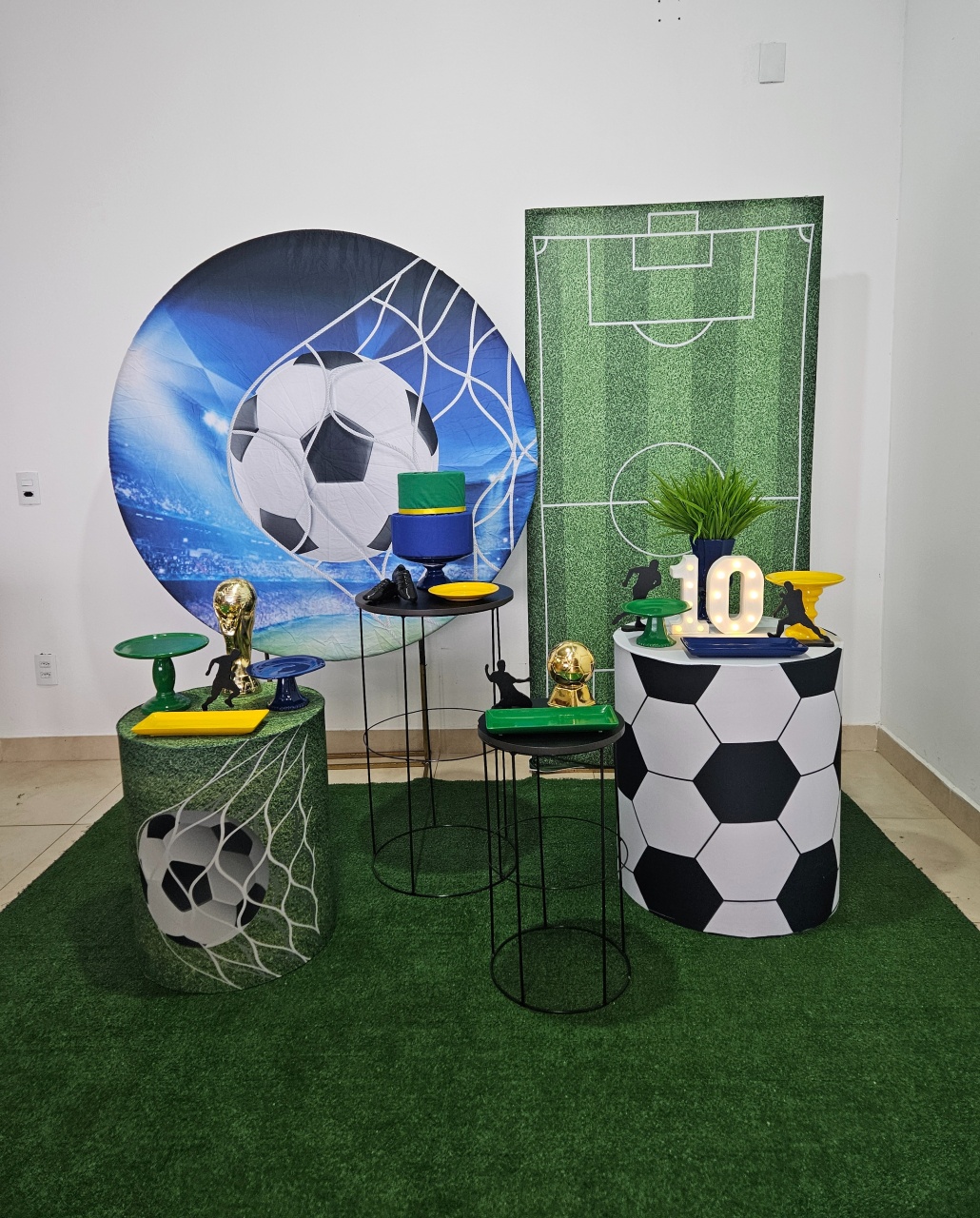 Kit Festa Facil G - Futebol Brasil - DecorFest