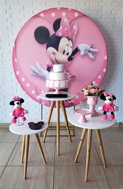 Kit Festa Facil - Minnie Rosa - DecorFest