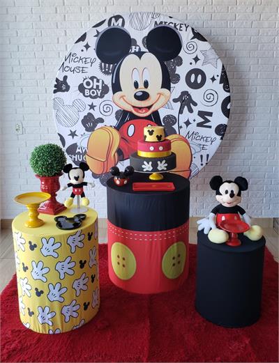 Kit Festa Facil P - Mickey - DecorFest