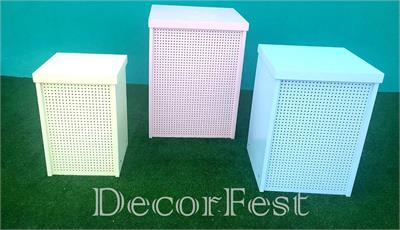 Cubos Desmontáveis Pegboard Candy Colors - DecorFest