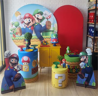 Kit Festa Facil G - Super Mário - DecorFest