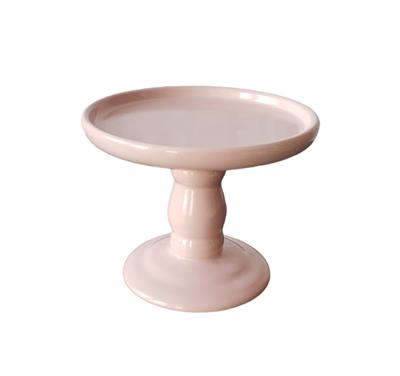 Bandeja Rosa Candy Atenas Pp Louça - DecorFest