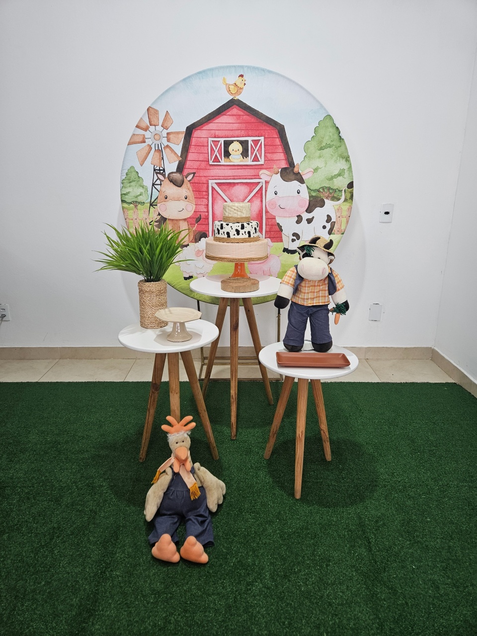 Kit Festa Facil - Fazendinha Menino  - DecorFest