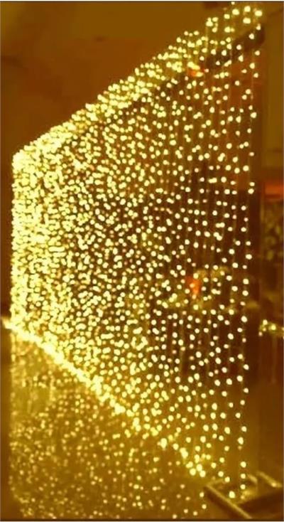 Cortina de Led - Branco Quente - DecorFest