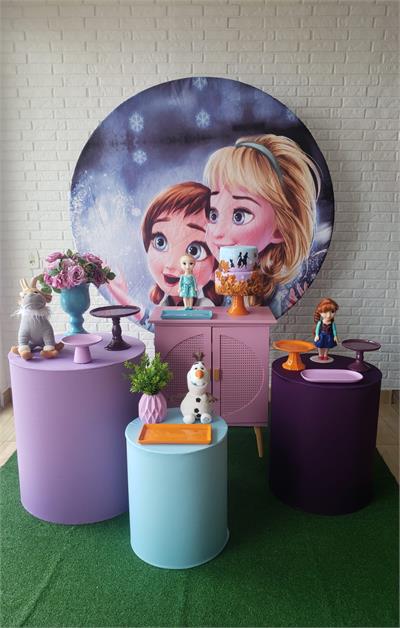 Kit Festa Fácil M - Frozen - DecorFest