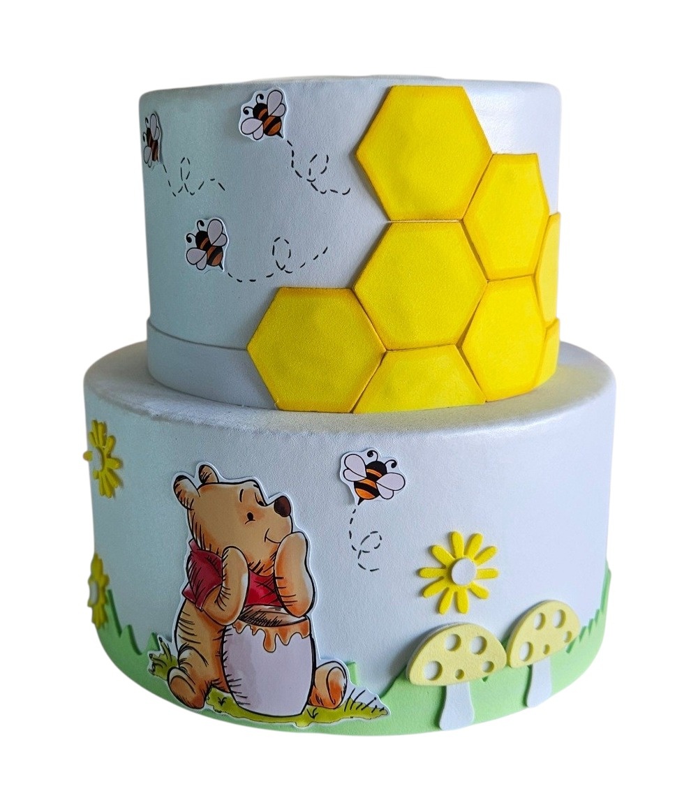 Bolo Ursinho Pooh - DecorFest