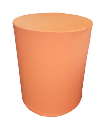 Capa de Mesa Cilindro M - Laranja Neon - DecorFest