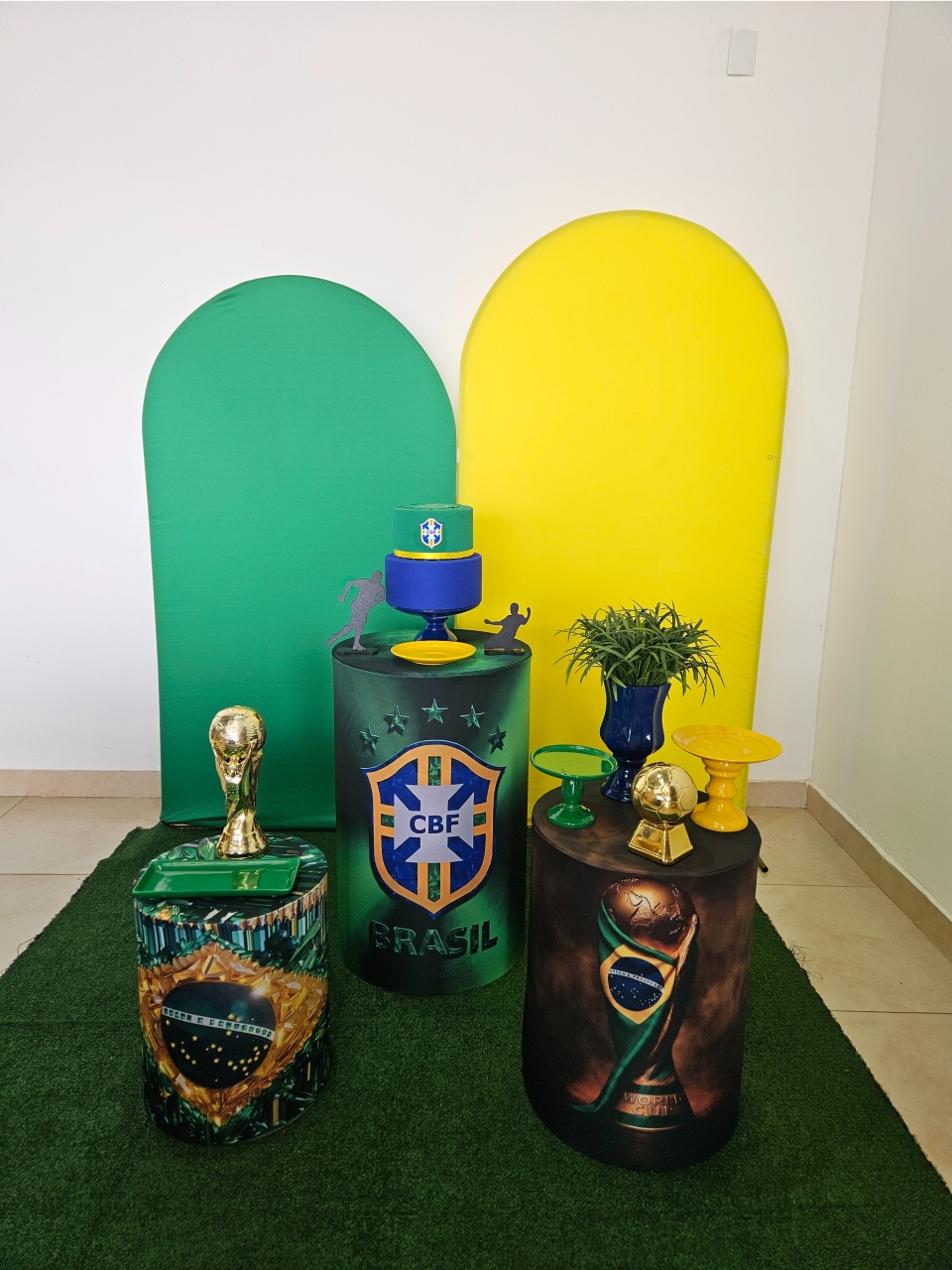 Kit Festa Facil M - Brasil 1 - DecorFest