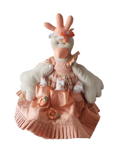 Boneco Galinha Tecido - Fazendinha - DecorFest