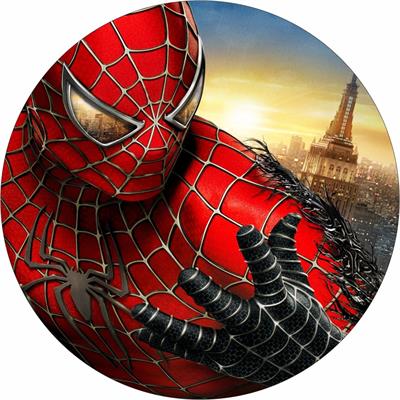 Painel Redondo Homem Aranha - DecorFest