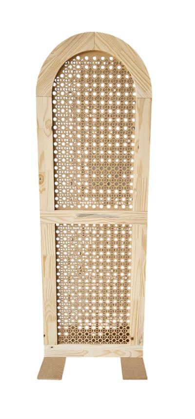 Painel Romano Pinus Palha - DecorFest