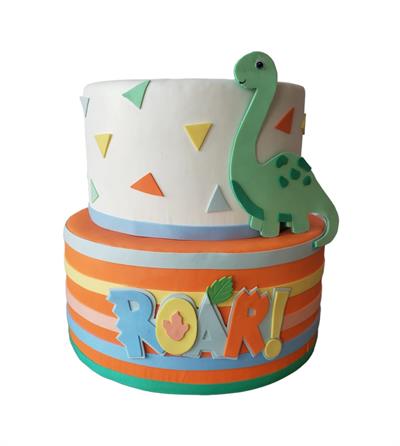 Bolo Dinossauro Baby - DecorFest
